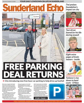 Cover of Sunderland Echo