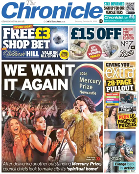 Cover of The Chronicle (UK)