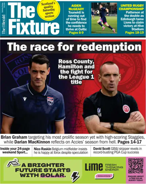Cover of Herald Sport