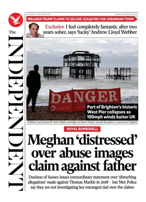 Cover of The Independent