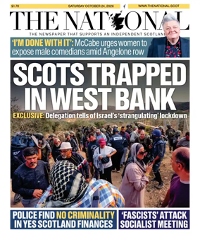 Cover of The National (Scotland)