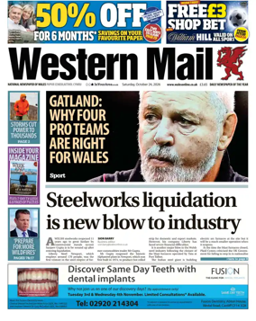 Cover of Western Mail