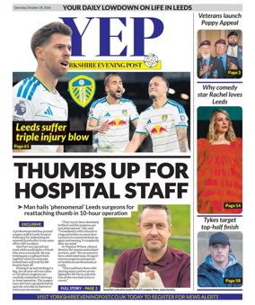 Cover of Yorkshire Evening Post