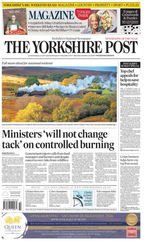 Cover of Yorkshire Post
