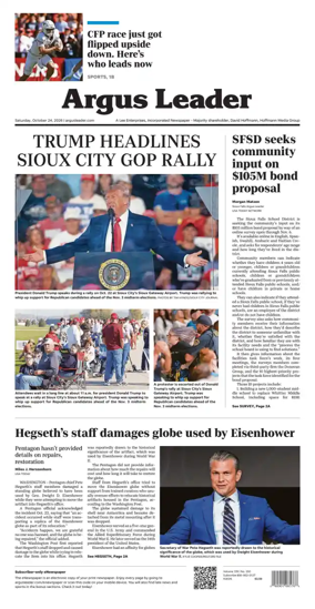 Cover of Argus Leader