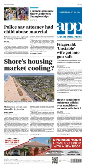 Cover of Asbury Park Press