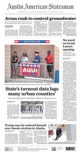Cover of Austin American-Statesman