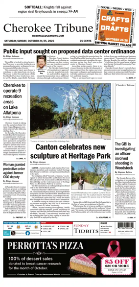 Cover of Cherokee Tribune