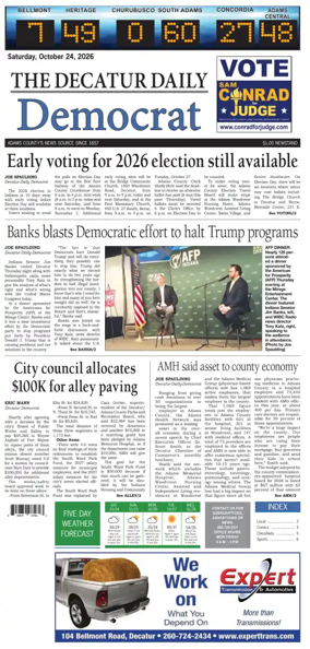Cover of The Decatur Daily Democrat