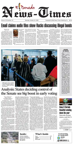 Cover of El Dorado News-Times (VCID - Camden News)