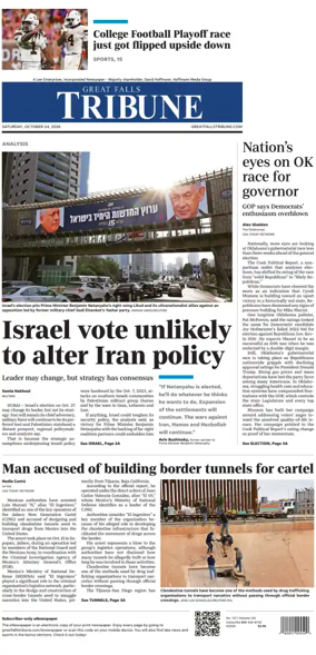 Cover of Great Falls Tribune