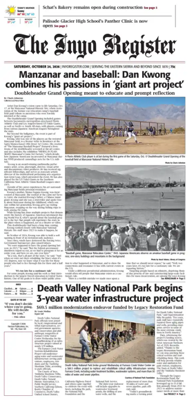 Cover of Inyo Register