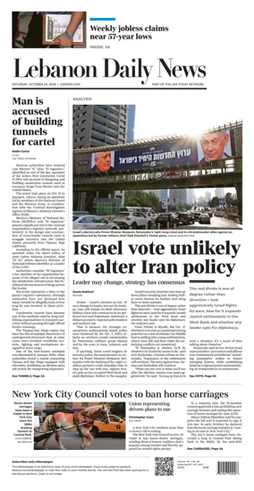 Cover of Lebanon Daily News