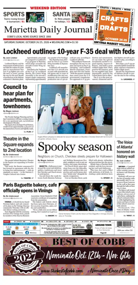 Cover of Marietta Daily Journal