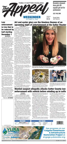 Cover of Marysville Appeal-Democrat
