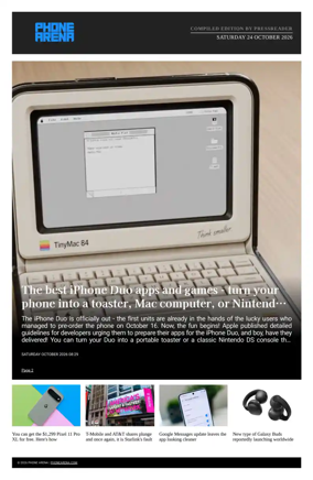 Cover of Phone Arena - Compiled Edition