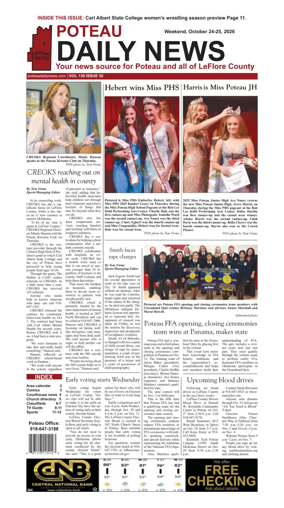 Cover of Poteau Daily News
