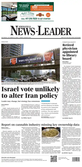 Cover of Springfield News-Leader