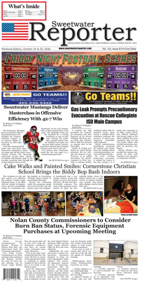 Cover of Sweetwater Reporter