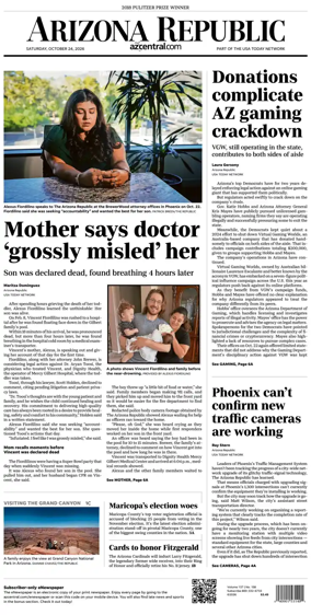 Cover of The Arizona Republic