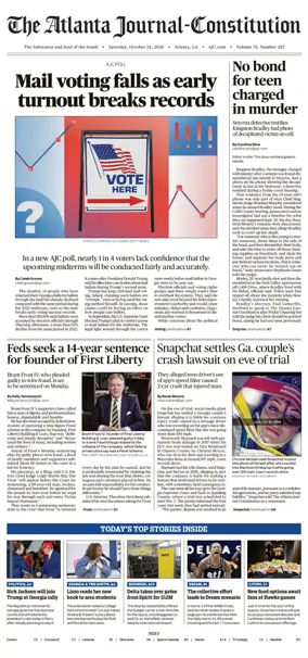 Cover of The Atlanta Journal-Constitution