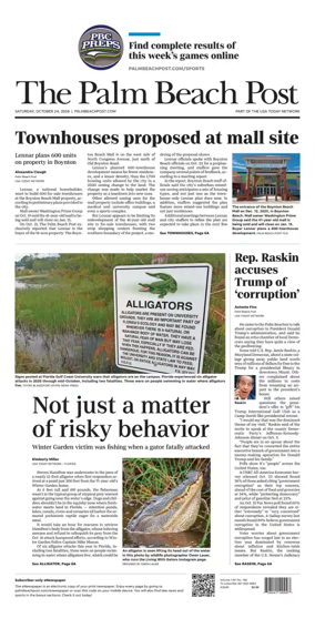 Cover of The Palm Beach Post