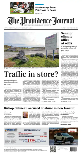 Cover of The Providence Journal
