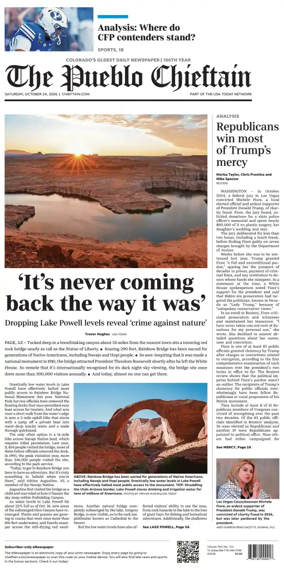 Cover of The Pueblo Chieftain