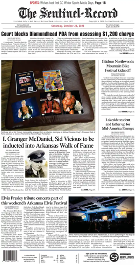 Cover of The Sentinel-Record