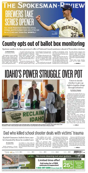 Cover of The Spokesman-Review (Spokane)