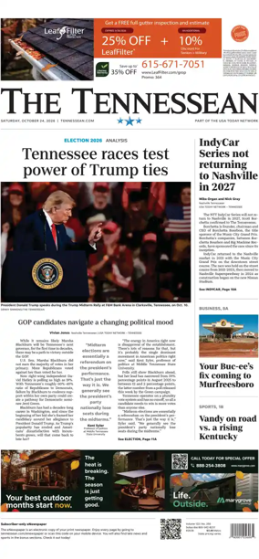 Cover of The Tennessean