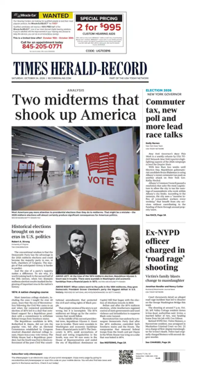 Cover of Times Herald-Record