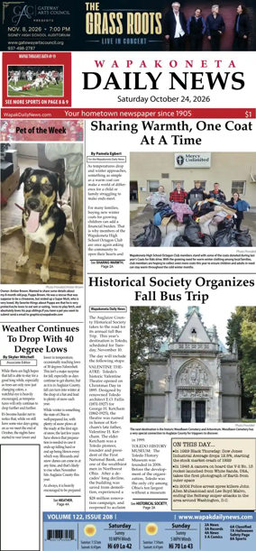 Cover of Wapakoneta Daily News