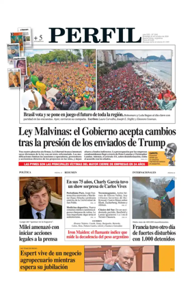 Cover of Perfil (Domingo)