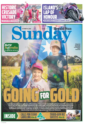 Cover of Herald Sun