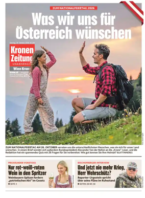 Cover of Kronen Zeitung