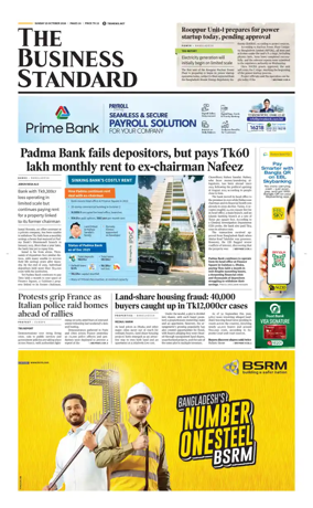 Cover of The Business Standard