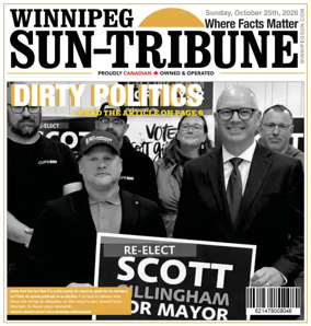 Cover of Winnipeg Sun