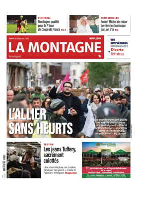 Cover of La Montagne (Montlucon)