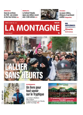 Cover of La Montagne (Moulins)