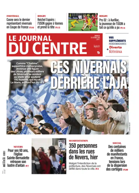 Cover of Le Journal du Centre