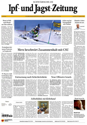 Cover of Ipf- und Jagst-Zeitung