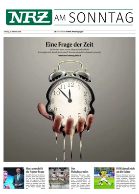 Cover of Neue Rhein Zeitung (NRZ am Sonntag)