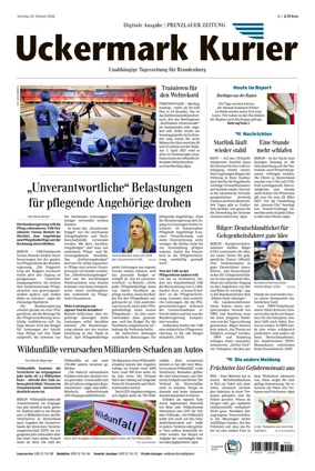 Cover of Prenzlauer Zeitung