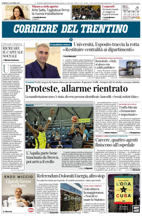 Cover of Corriere del Trentino