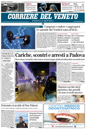 Cover of Corriere del Veneto (Padova e Rovigo)