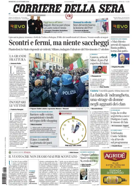 Cover of Corriere della Sera
