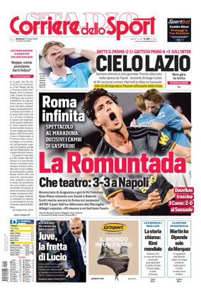Cover of Corriere dello Sport (Nazionale)