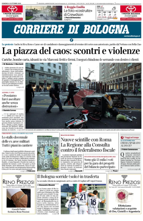 Cover of Corriere di Bologna