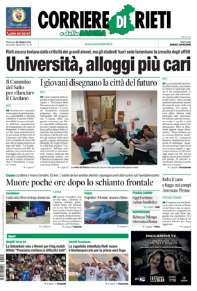 Cover of Corriere di Rieti